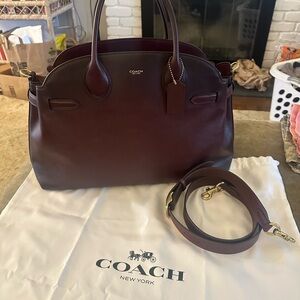 Coach Empire 40 in Merlot - barely used!